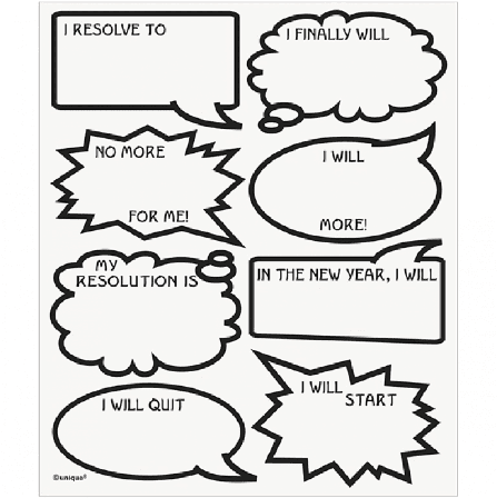 Glasmarkörer till nyår 16 delar