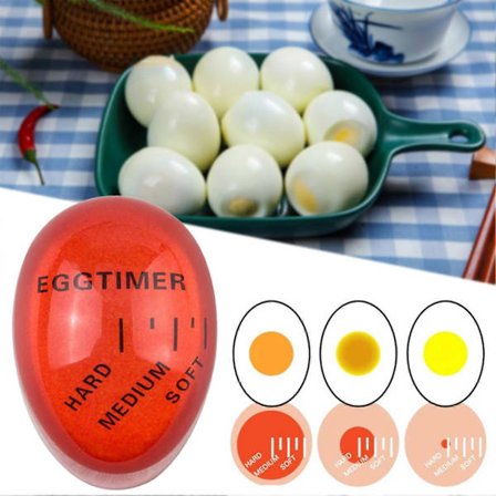 Kokt Egg Timer Varmebestandig Kokt Egg Timer for Barn Voksne (FMY) 2 stk