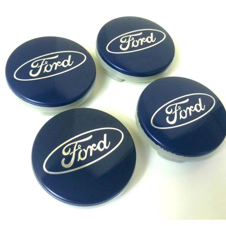 F03 - 54MM 4-pakksenter dekker Ford Silver one size