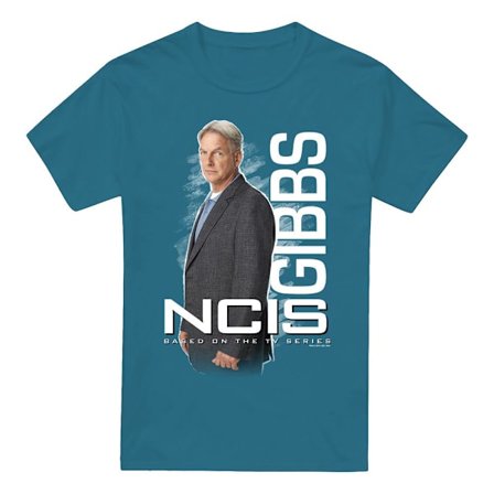 NCIS Herr Gibbs Stående T-shirt S Skiffer