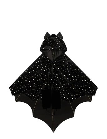 Cape - Black Bat Halloween Black Mimi & Lula