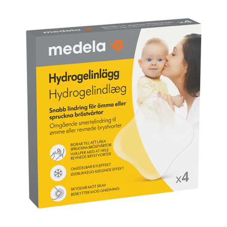 Medela Hydrogel Pad, 4 stk.