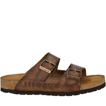 Bugatti bobbi slippers , Bruin , Heren , Maat: 42 EU