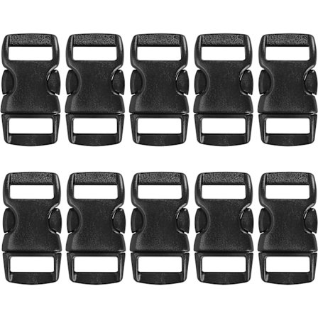 100 stk plastspenner - til paracordarmbånd/hund- eller kattehalsbånd - B