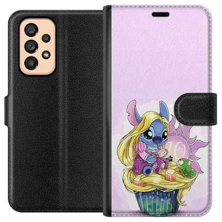 Samsung Galaxy A53 5G Lompakkokotelo Stitch Prinsessa
