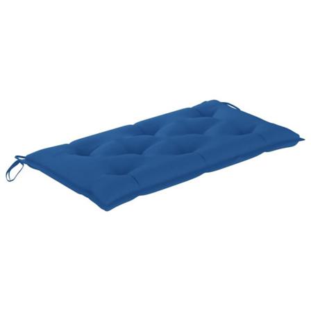 Vidaxl Bänkdyna För Trädgården Blå 100x50x7 Cm Tyg Blå