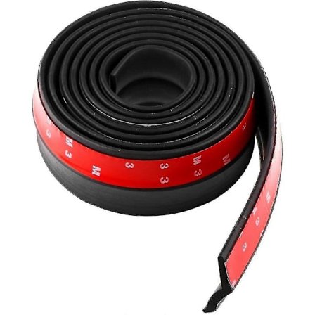 Universal Bil Frontkofanger Spoiler Gummi Sticker Læbe Splitter Karrosseri Skørt Banmo