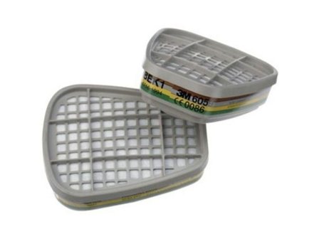 3M Gas/ångfilter 6059 PAR - Lyreco - Skyddsutrustning - Andningsskydd - Tillbehör