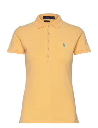 30/1 Stretch Mesh-Ssl-Knt Orange Polo Ralph Lauren