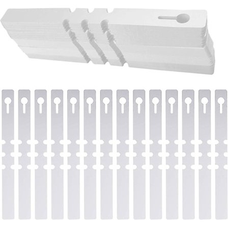 200 stk. Træmærker, Vandtætte Træetiketter Hvide Planteskiltmærker Gave