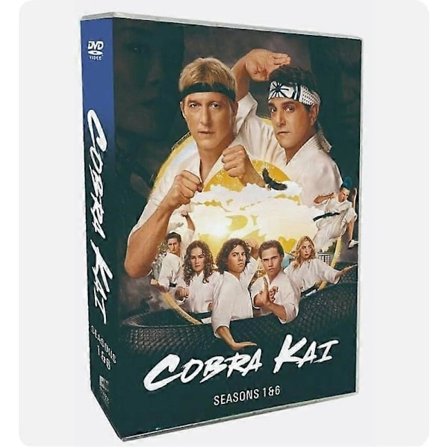 Nyt boks sæt Cobra Kai Sæson 1-6 DVD 14-Disc engelsk version