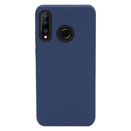 Huawei P30 Lite Tough Armor Stöttåligt Skal - Mörkblå Blå