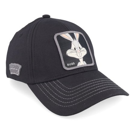 Capslab - Svart adjustable Caps - Looney Tunes Bugs Bunny Black Adjustable @ Hatstore