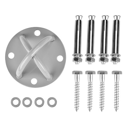 Anti Gravity Aerial Yoga Flyvende Hengekøye Sling Metall Tak Ankerplate Feste med Beslag