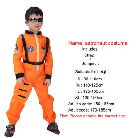 Mub- SHOPIFY Halloween Costumes for children Boys And Girls for Adult Astronaut Space Jumpsuit For Cosplay support dropshipping