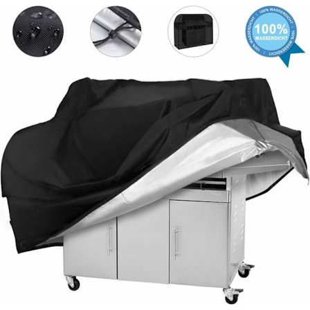 Grillöverdrag Vattentätt överdrag 145 X 61 X 117 cm Svart