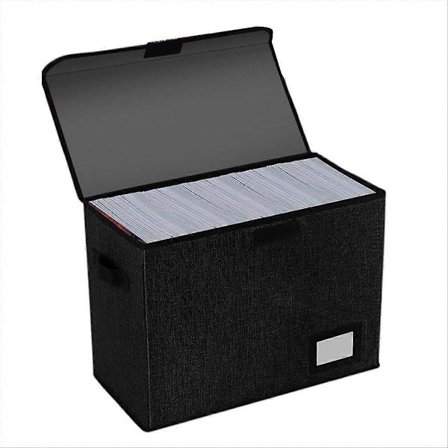 Oppbevaringsbokser for tegneserier, Foldbar tegneserieboks med lokk for skolestart, Bokbeholder for oppbevaring [YJD]