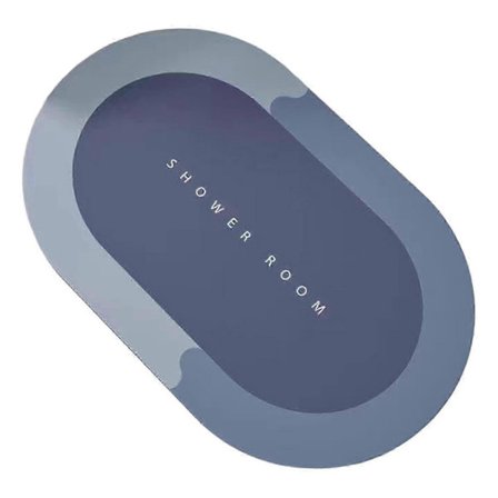 Halkfri Matta Superabsorberande Badrumsmatta Snabbtorkande Tvättbar Golvmatta Kompatibel med Hem Badrum Dekoration z