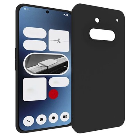 För Nothing Phone (3a) Skal Matt Finish Mjukt TPU Skyddsfodral