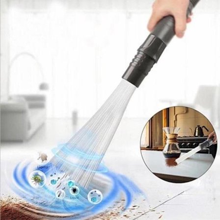 Støvsugermundstykke Dusty Brush med tynde rør og universaltilbe