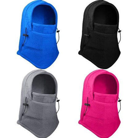 4 stk. børns vintervindjakke, tyk varm uld skimaske til