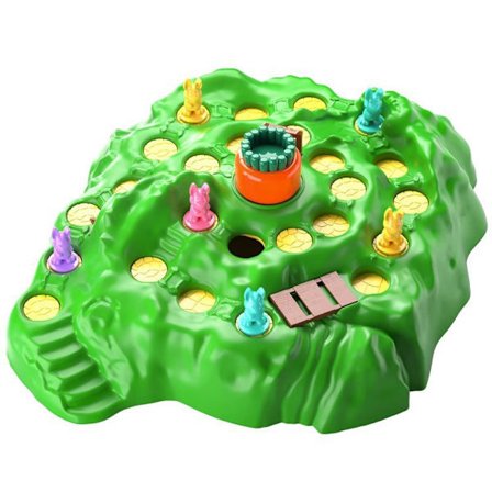 Hauska Pupun Ansa Maasto Palapeli Lautapeli, interaktiivinen perhepeli vanhemmille ja lapsille, kuten kuvassa näkyy.