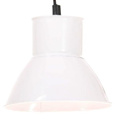 Vidaxl Hänglampa 25 W Vit Rund 17 Cm E27 Vit