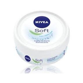Nivea Soft 200ml Crema Idratante Corpo Viso Mani Multiuso Con