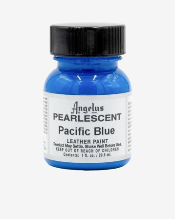 Angelus - Pearlescent Leather Paint - Pacific Blue