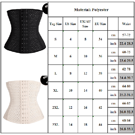 Naisten vyötärökorsetti Tummy Control -vyötärökorsetti