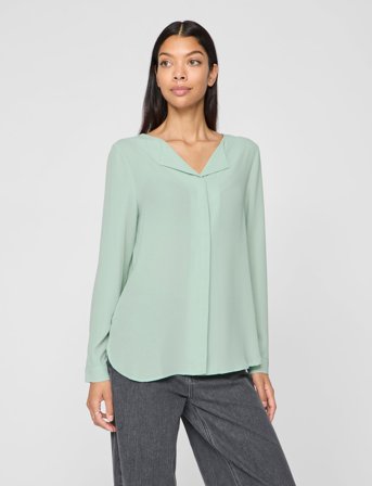 Vila Vilucy L/S Shirt - Noos - Green - S