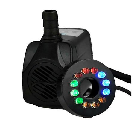 Fontän Vattenpump Liten Fontänpump Dränkbar För Fontäner Sötvatten Akvarium Tillbehör Lågt Ljud 1st