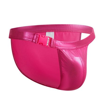 Uusin malli 2025 JOCKMAIL miesten alushousut yökerho seksikkäät alushousut metallinhohtoinen laserjäljitelmä nahka uimahousut miesten shortsit