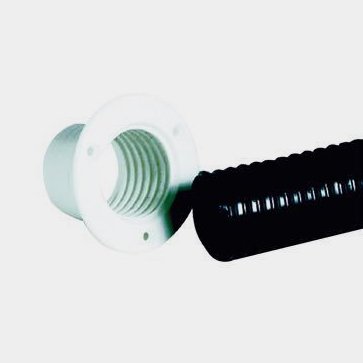 Genomföring för styrkabel, plast, Ø100 mm