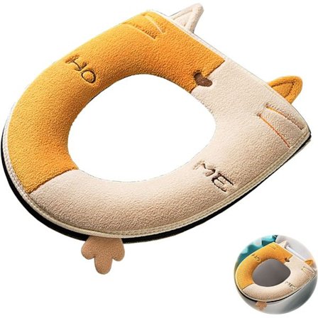 Suljetut WC-istuimen pehmusteet Pestävät WC-istuimen pehmusteet WC-istuin