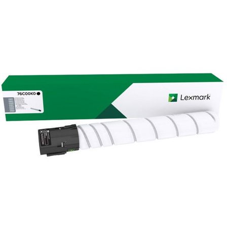 LEXMARK Toner 76C00K0 Svart - Lyreco - Toner och bläck - Tonerkassetter - Toner Lexmark