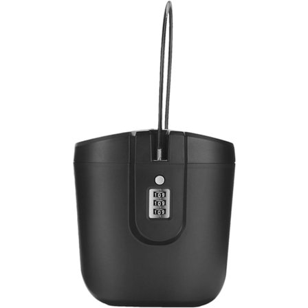 Strand Låseboks Vanntett Bærbar Nøkkeloppbevaring ABS Kombinasjon Sikkerhetskabinett 2L Stor Kapasitet for Reise Strand Eiendomsmegler 