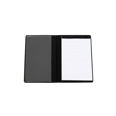 Blockomslag sned ficka vikbar PP-plast A6 174 x 239mm svart - Lyreco - Kontorsmaterial - Block och anteckningsböcker - Blockomslag