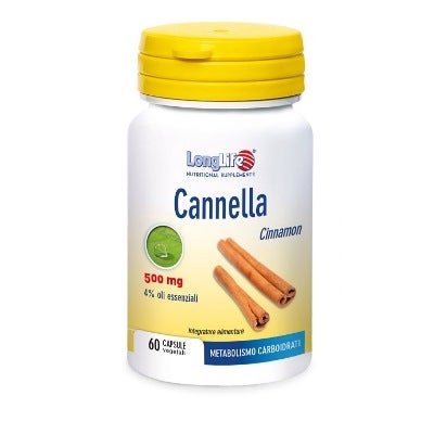 Longlife Cannella 500mg 60 Capsule