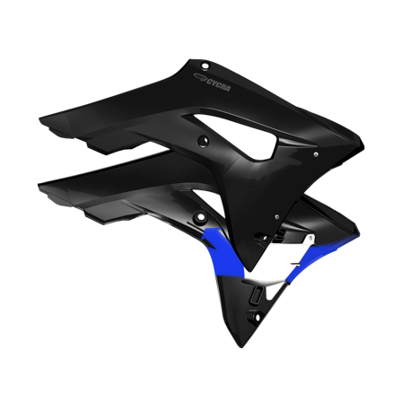 Kühlerspoiler Cycra Powerflow Schwarz - Honda CRF 450R 2017-2020