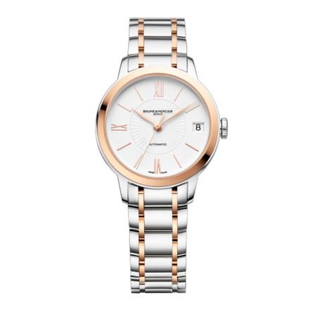 Baume et Mercier Watches Hvid, Dame Ure, Størrelse: ONE Size