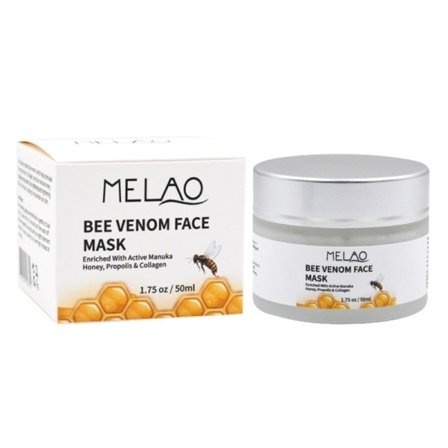 Bee Venom uppstramande Mask Skin Lift Ansiktsbehandling Crème Manuka Honey Night Cream Anti Aging Rynkor