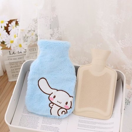 Kawaii Sanrioed Anime Cinnamoroll My Melody Plys Hånd Varmt Vandflaske Blød Plys Piger Varmtvandsposer Håndvarmer Gaver (FMY)