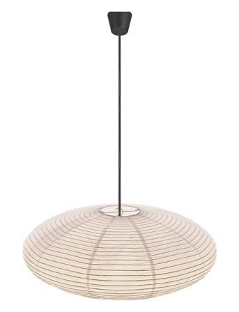 Villo 60 | Rispapir | Home Lighting Lamps Ceiling Lamps Pendant Lamps Svart Nordlux