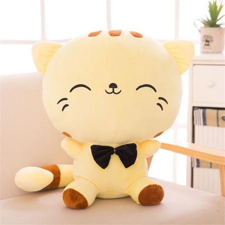 Cat Plysch Doll Toys Mjuk Soffkudde B B