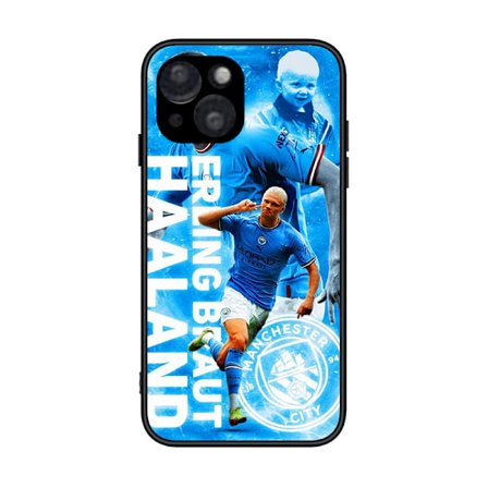 Man City FC Erling Haaland 2022/23 Första Laget Mjukt Gel Skal Kompatibelt Med iPhone 11pro max