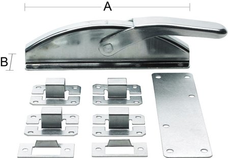 Habo 901 Z Stang 12 x 2000 mm, Dør- & vindusbeslag