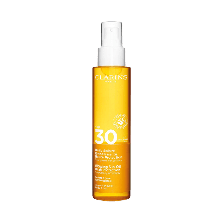 Clarins Sun Oil High Protection SPF30 Body & Hair Solskydd solvård Unisex 150 ML