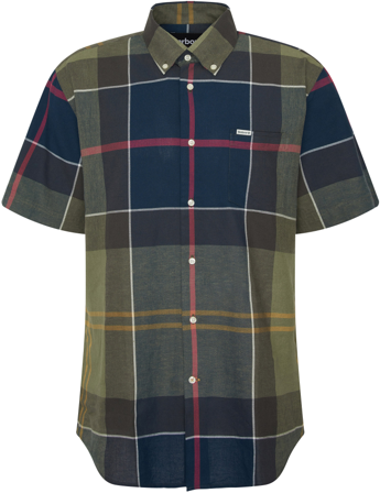 Barbour M's Douglas Relaxed Fit S/S Shirt Classic Tartan