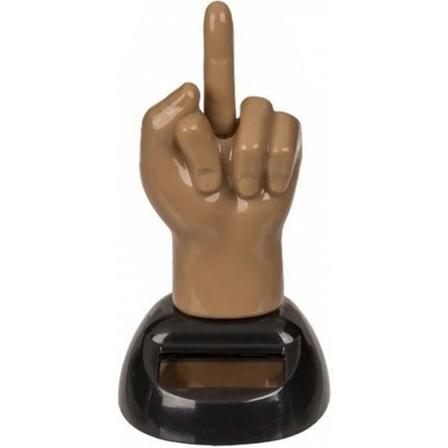 Animerad rörlig solfingerfigur